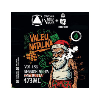 Rage Hop Valeu Natalina - Collab com Vitruviana