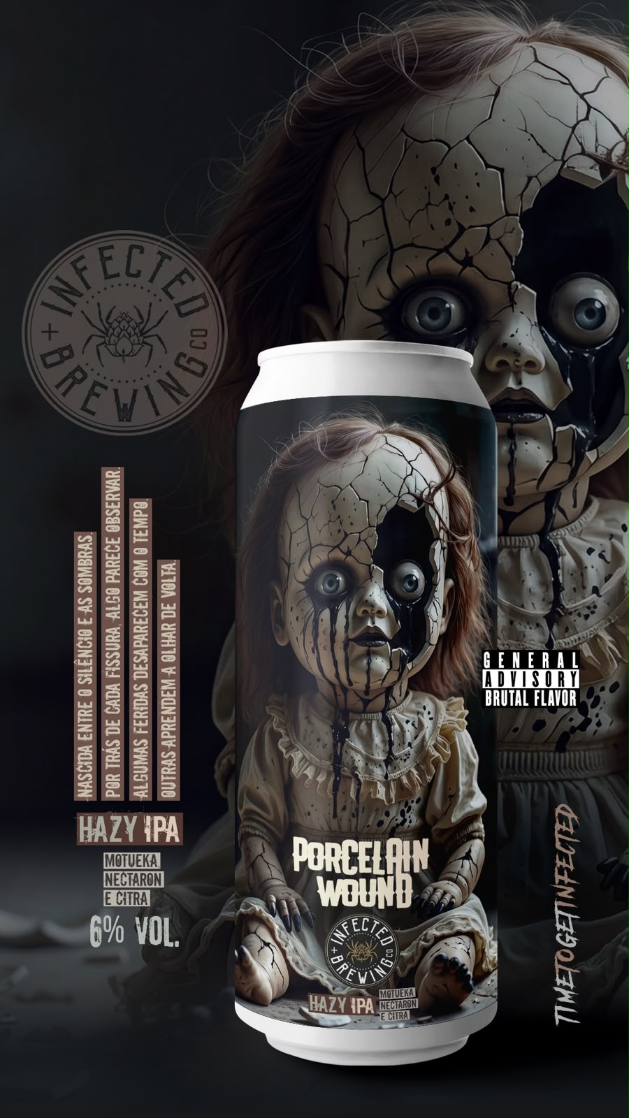Infected Brewing PORCELAIN WOUND