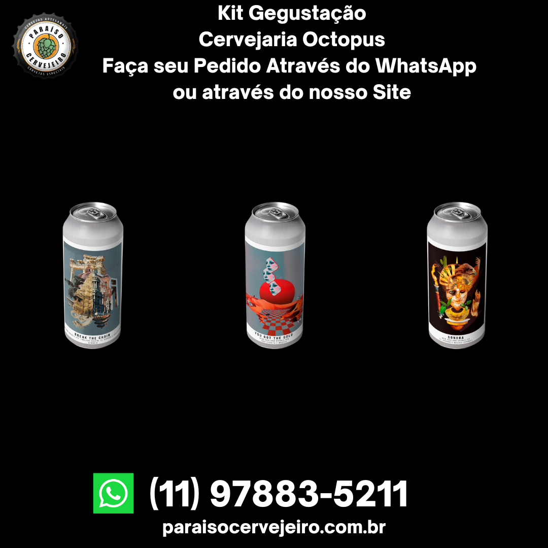 Promoção Kit Degustação Cervejaria Octopus