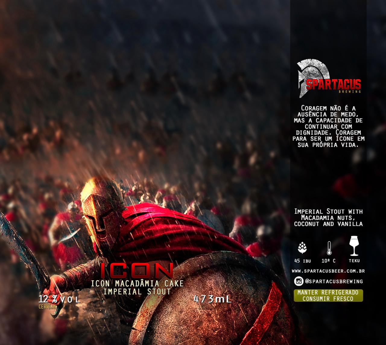 Spartacus ICON Macadâmia Cake