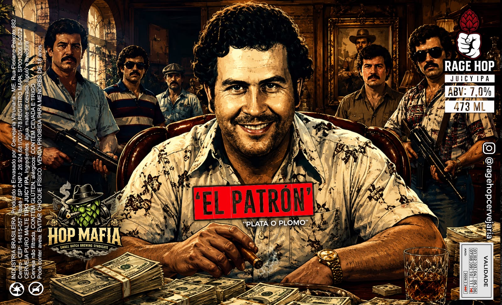 Rage Hop El Patron - Hop Máfia