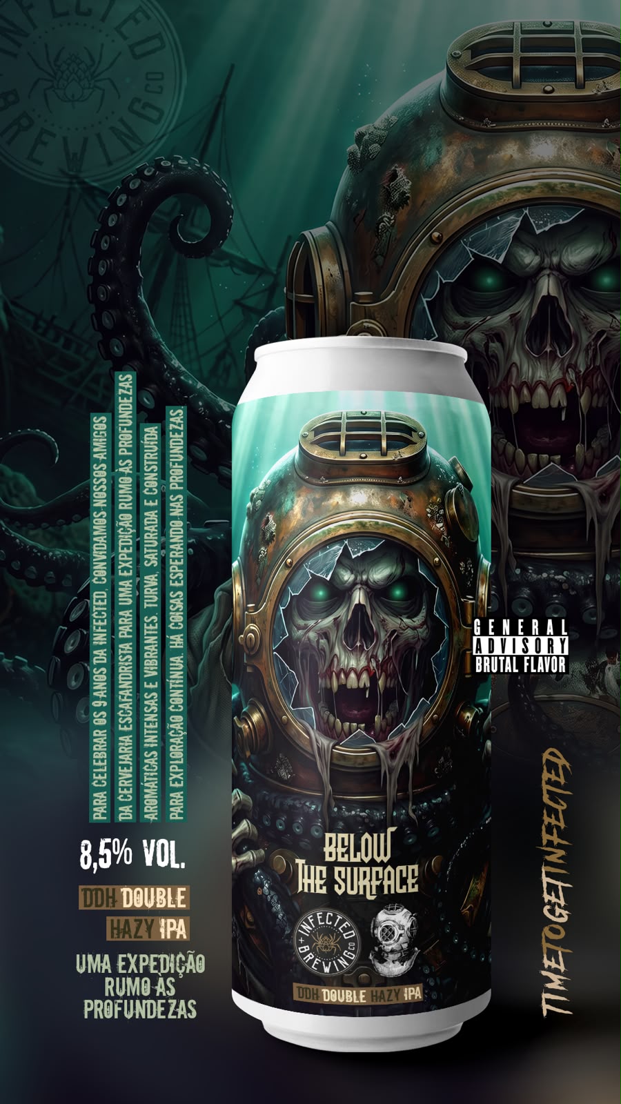 Infected Brewing Below The Surface - Collab com Escafandrista