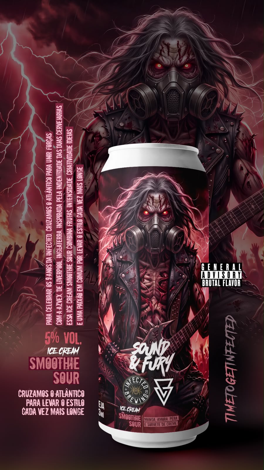 Infected Brewing Sound & Fury – Colab com Azvex
