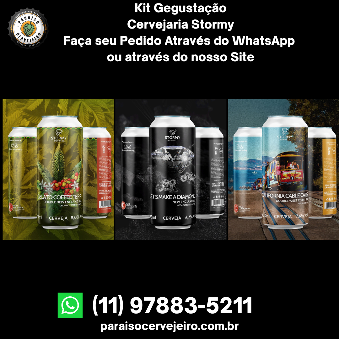Promoção Kit Degustação Cervejaria Stormy